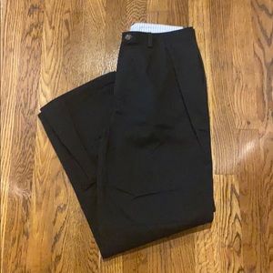 Boys 18 Black Uniform Dress Pants Arrow